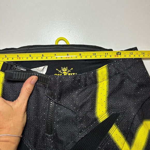 One Industries Defcon Gear Pants Off-Road Reboot Black/Yellow Men's 28 - Picture 10 of 10